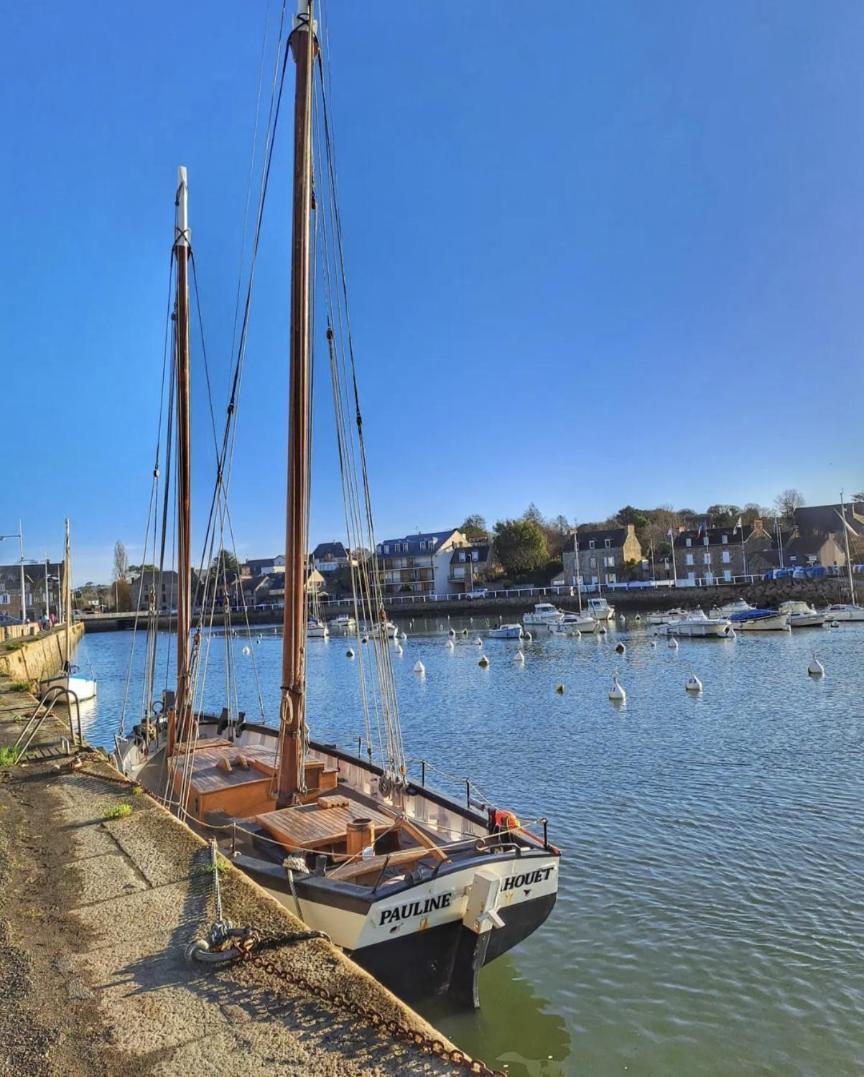 Appart Vue Mer-Au Pied Du Chemin De Randonnee " Bassan" Planguenoual Kültér fotó