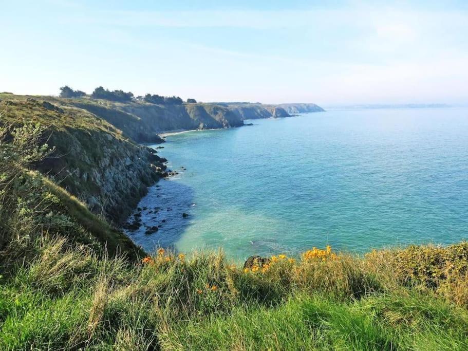 Appart Vue Mer-Au Pied Du Chemin De Randonnee " Bassan" Planguenoual Kültér fotó